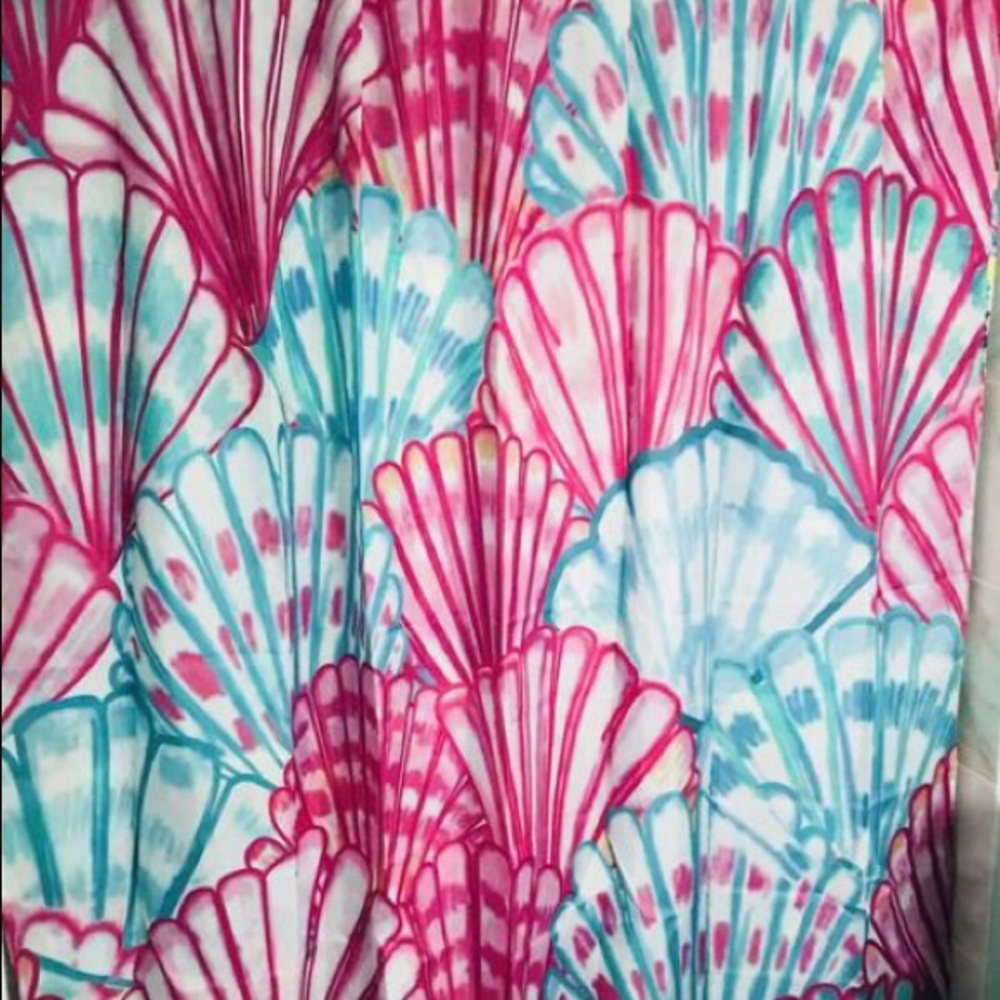Oh Shello Shower Curtain
